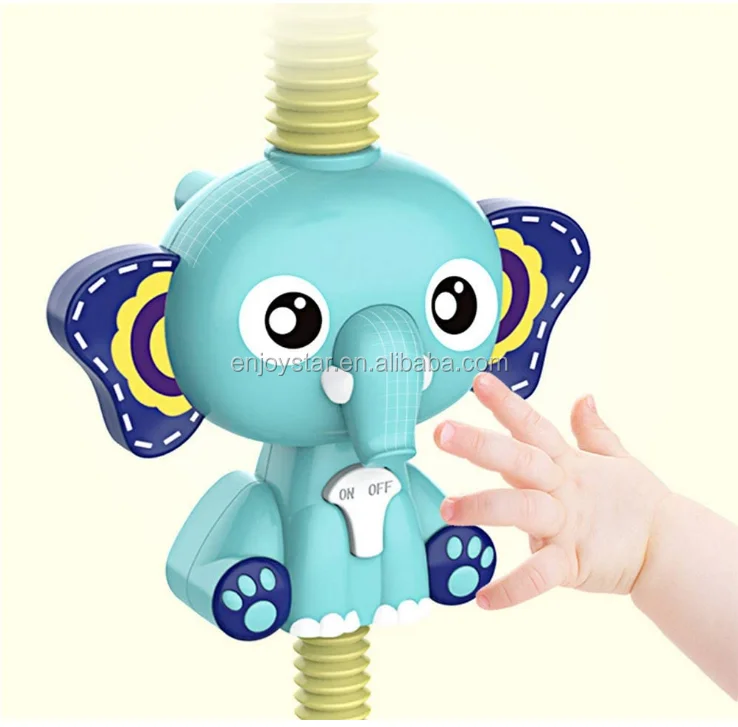 cute elephant sprinkler bath toy