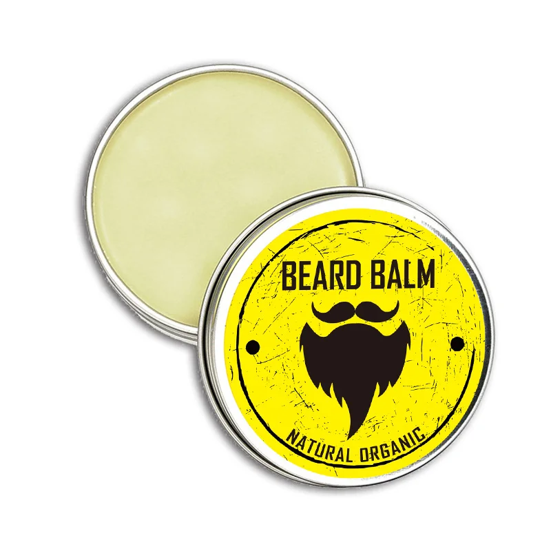 

New Men Beard Care Moisturizing Organic Mustache Wax Natural Soften Beard Balm Bulk