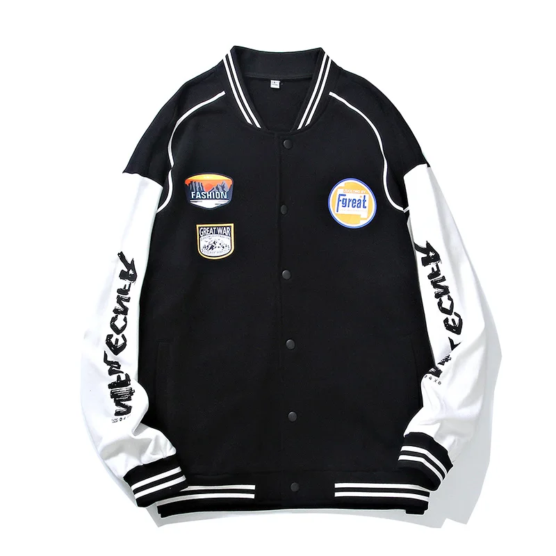 

Custom Embroidery Men Casual Sportswear Winter Jacket Printing Varsity Jackets