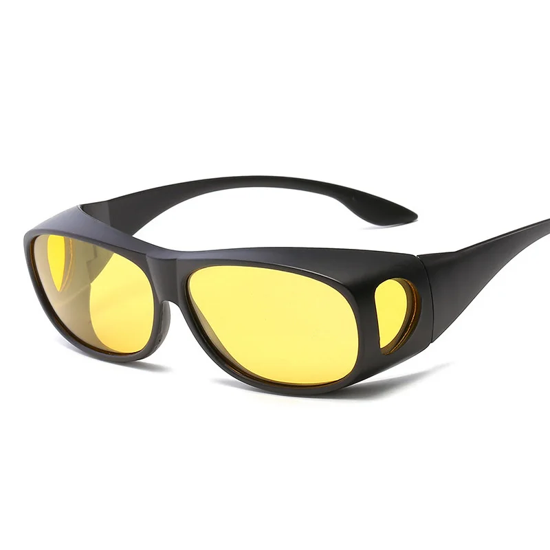 

Wholesale Anti Glare Polarized Wraparounds Fit Over Night Vision Driving Glasses Wraparound Sunglasses for Men Women