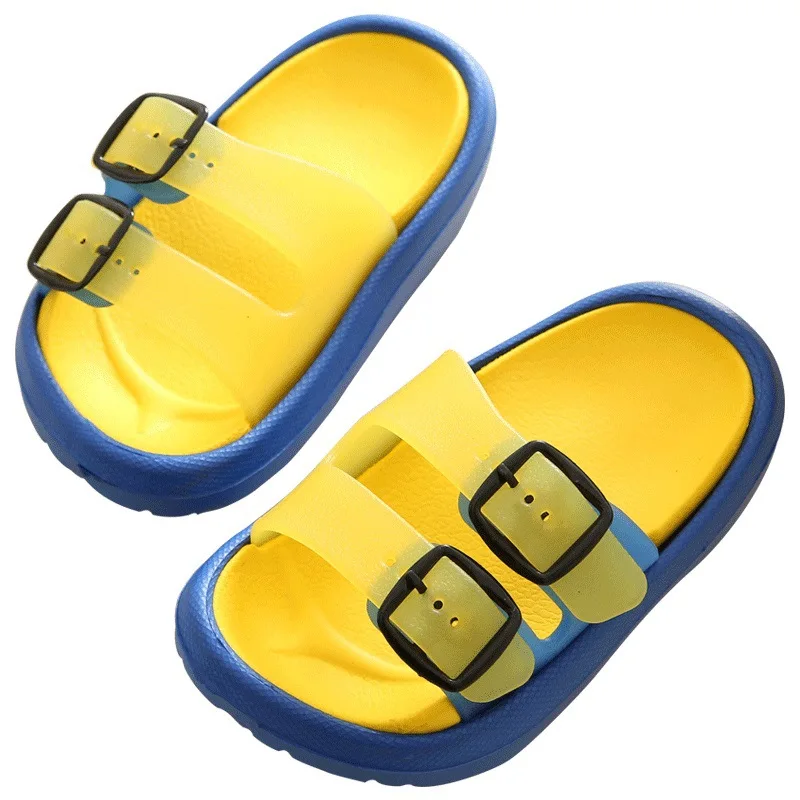 

Double button children's sandals and slippers