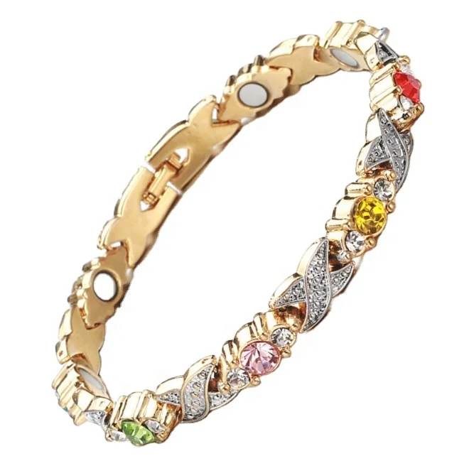 

2021 fashion magnetic therapy healthcare bracelet
