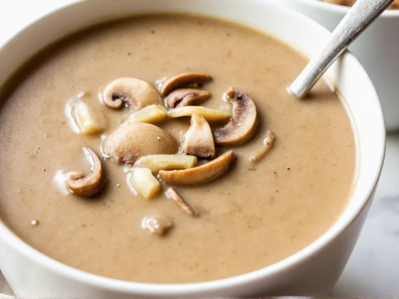 Low Sodium Cream of Mushroom Soup: Healthy Recipe & Tips