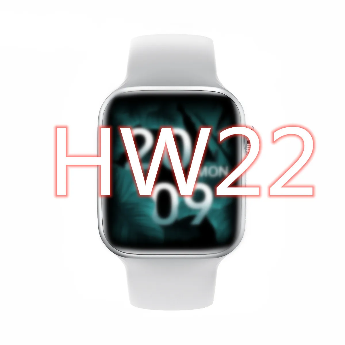 

2021 HW22 Smartwatch 1.75 Inch 40mm HD Screen Bt Call Waterproof Reloj Serie 6 Smart Watch HW22 Pro For Androis Ios, Black, red, green, purple, blue. hw22