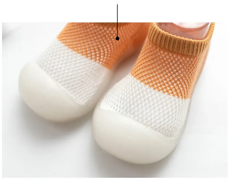 

Newborn Baby Breathable Mesh Kid First Walkers Indoor Socks Shoes Toddler Boy Shoes Anti-slip Floor Infant Girls Sock Shoe