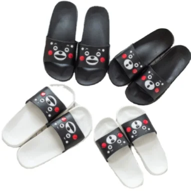 

Cute cartoon new summer couple slippers indoor bathroom anti-slip thick sole EVA slipper for men and women, As picutre