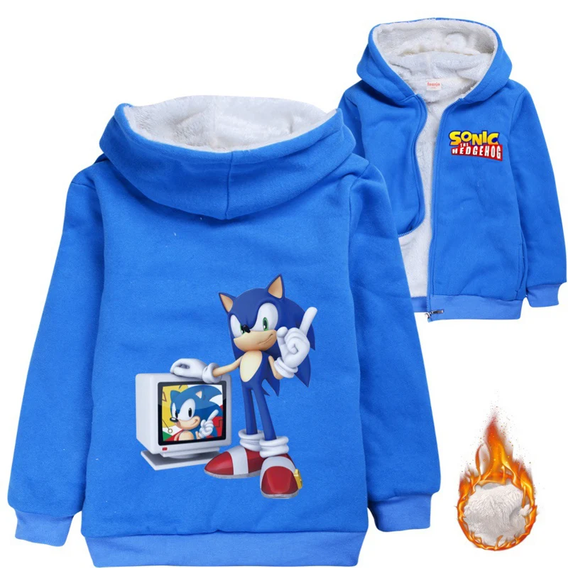 

Coat Thick Workout Jacket Winter Full Zip Warm Fleece Hoodie