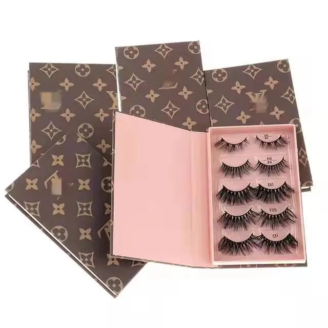 

mink eyelashes vendor wholsale false 25mm mink eyelash packaging boxes other eyelash vendor customized boxes, Natural color