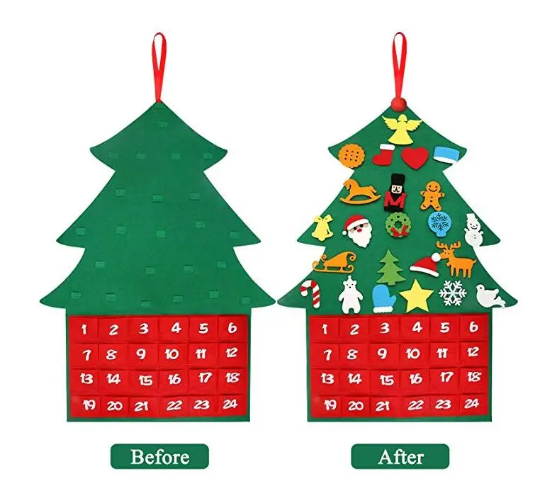 felt advent calendar