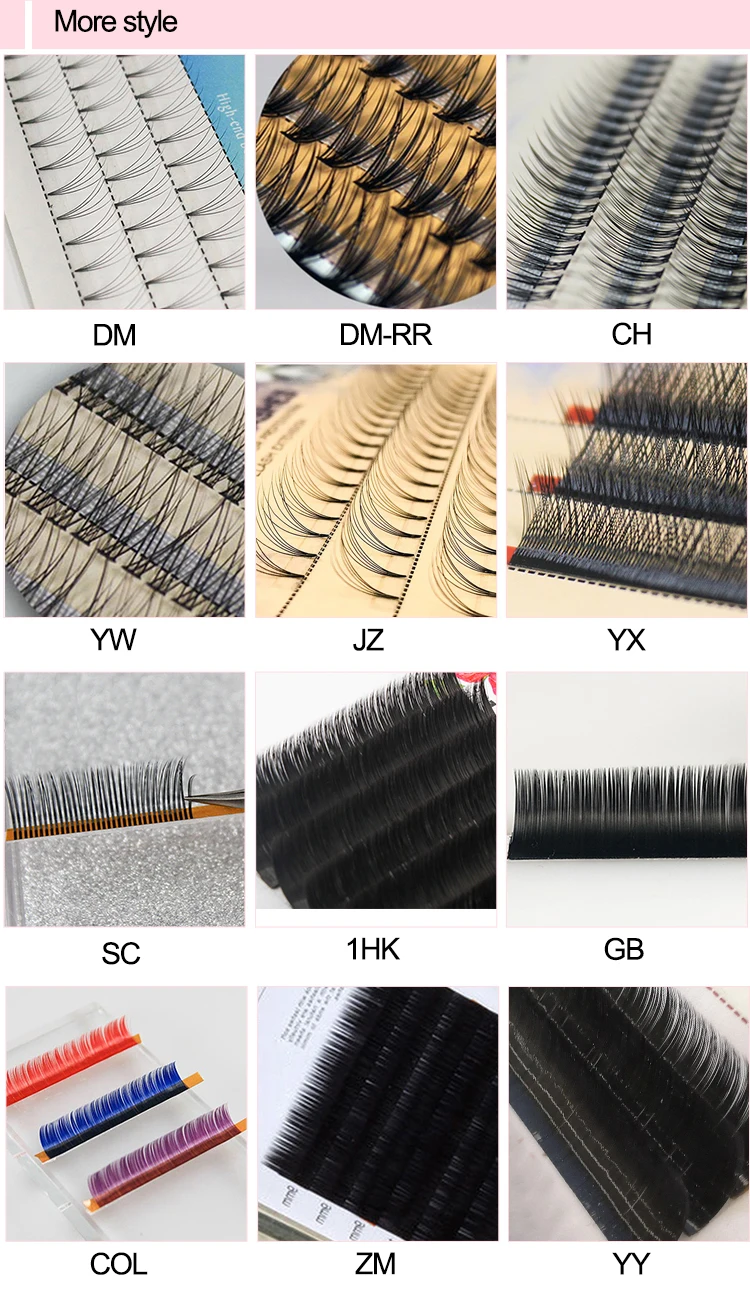 Mytingbeauty Own Brand&Oem Volume Individual Eyelash Extension Private Label Lash Extension For Eyelashes