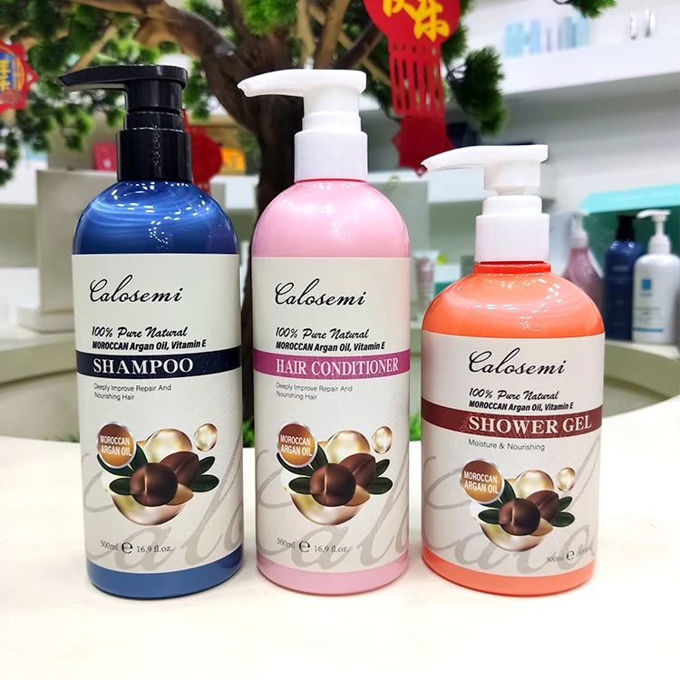 

Private Label Natural Organic Shampoo Keratin Anti Hair Loss Care Moroccan Argan Oil Shower Gel Shampoo And Hair Conditioner