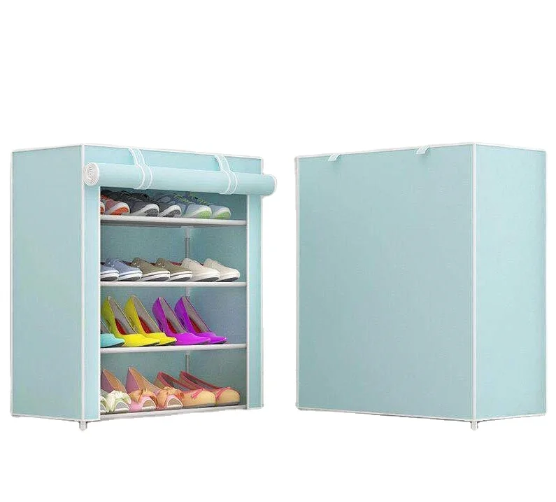 10 Tiers Shoe Rack 50 Pairs Non Woven Dustproof Cover Closet Fabric Shoe Tower Organizer Cabinet Wardrobe Buy Fabric Shoe Organizer Shoe Wardrobe Muti Functional Shoe Cabinet Product On Alibaba Com