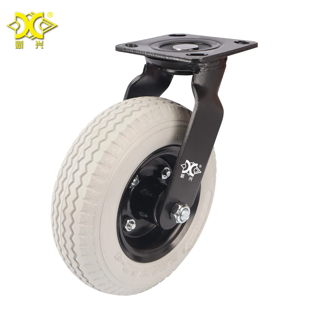 6" Inch Pneumatic Springloaded Gate Caster Wheels Swivel Buy