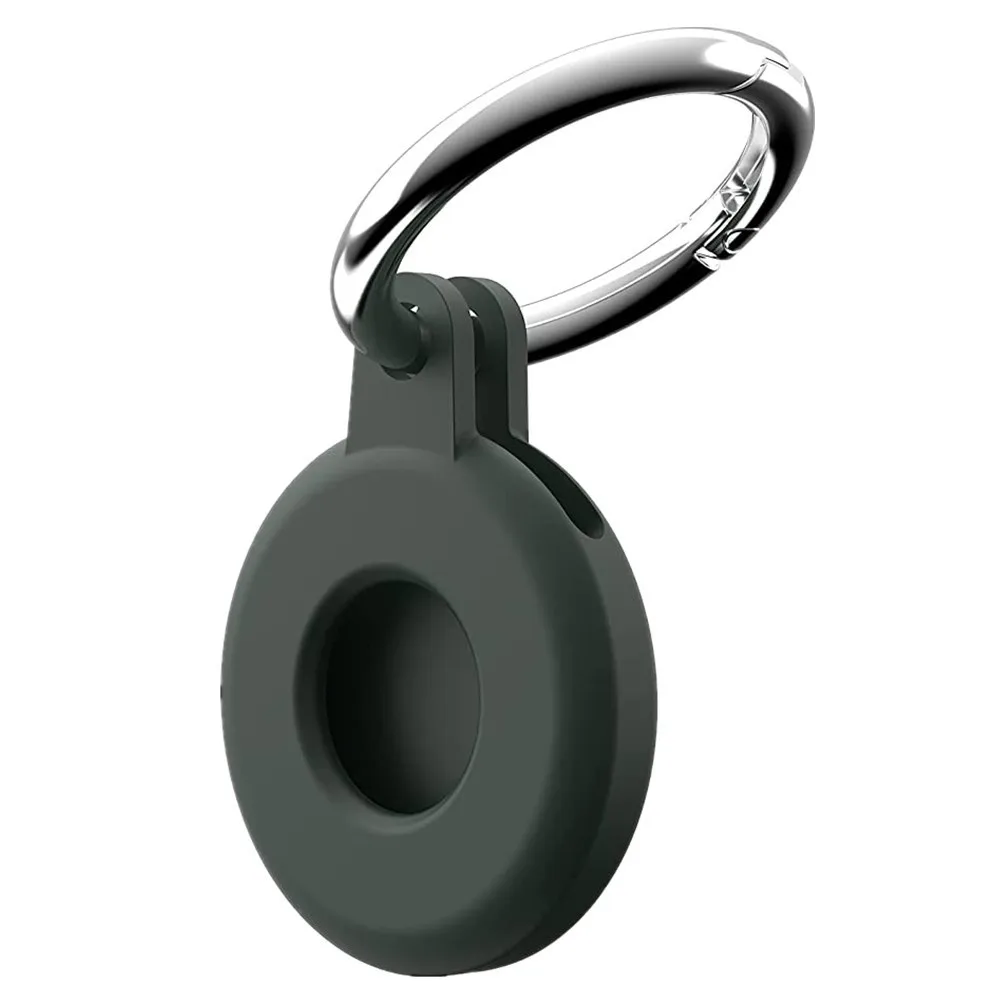 

Protective Cover Tracking Anti-Lost Dog Children Compact Silicone Case For Airtags With Metal Buckle
