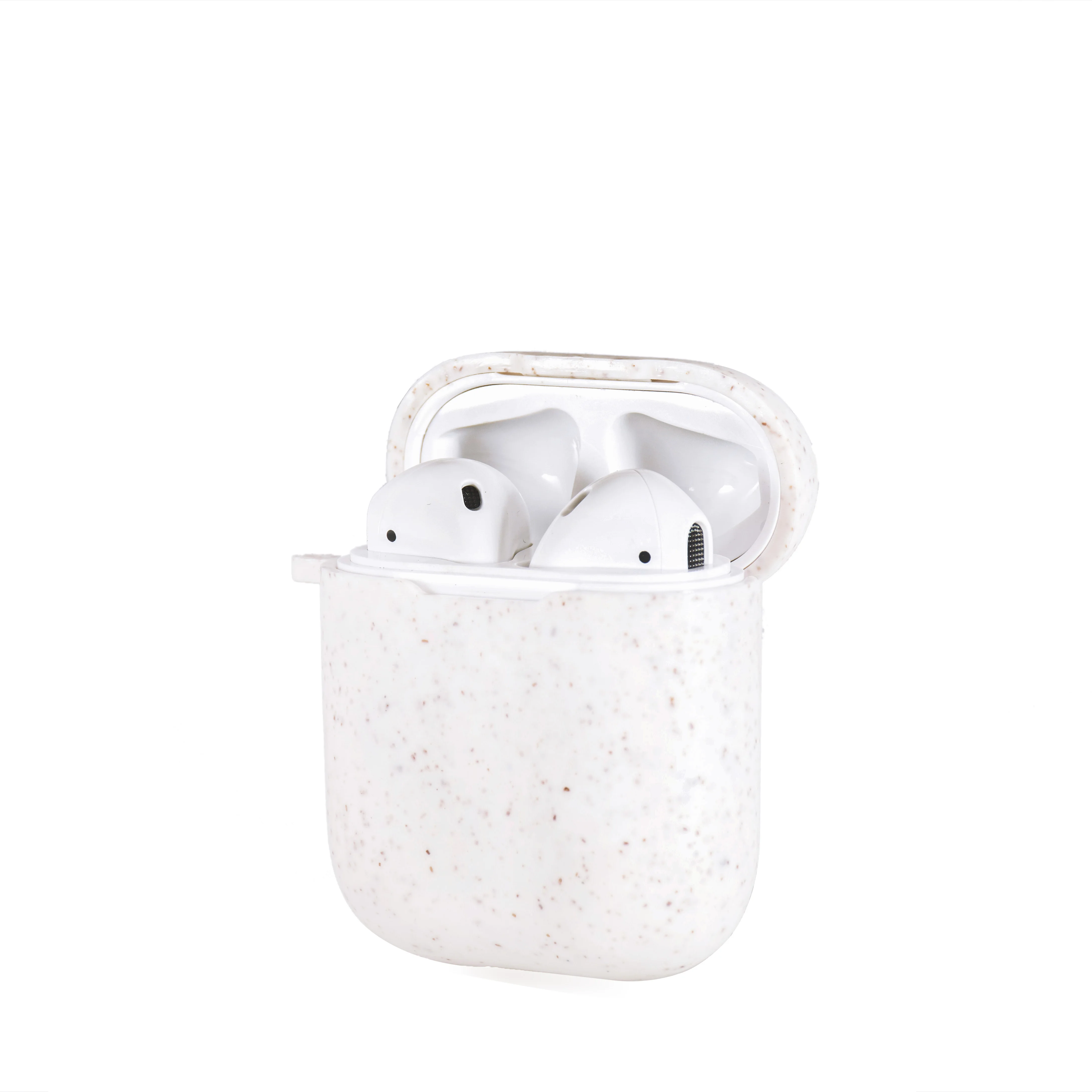 

Hot Selling Rpet Degrade Waste Recycling Sustainable Product Airpod Pro 3 Case, Beige ,green ,pink, purple or pms color