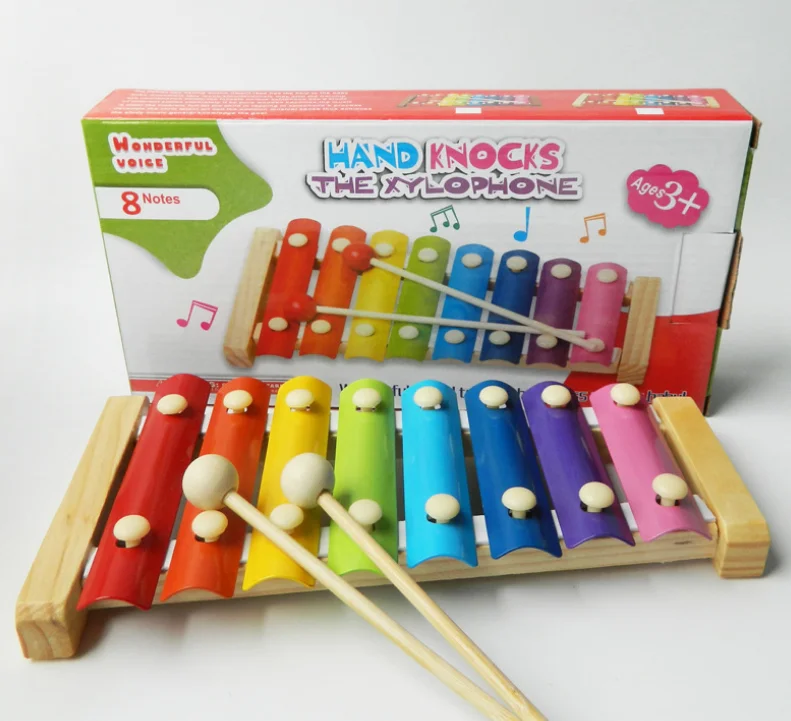 Baby Kid Educational 8 tone Xylophone Musical Toys Wooden ZY 