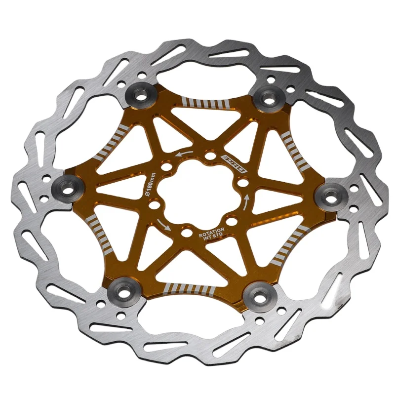 

PRO R01 Competitive Price Quality Alloy Stainless Steel Mountain Titanium Wheel Road Bike Disc Brake, Black/blue/gold/red