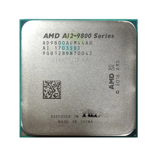 

For AMD A12-Series A12-9800 A12 9800 3.8 GHz Quad-Core CPU Processor AD9800AUM44AB Socket AM4