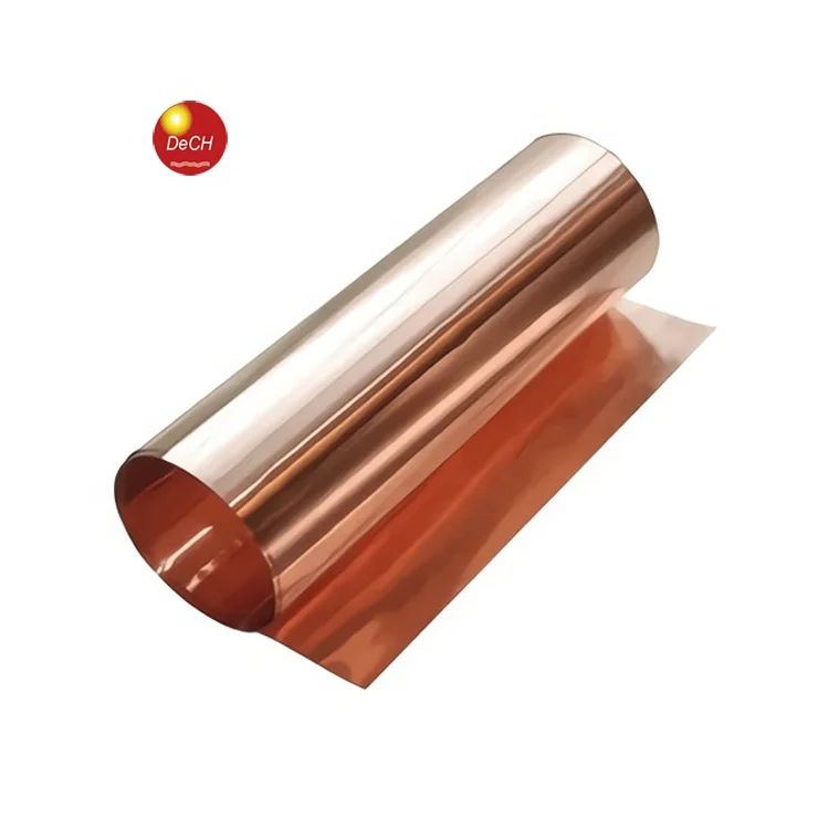 
0.01mm / 0.02mm / 0.03mm Thick Pure Narrow Copper Strip Foil Rolled 