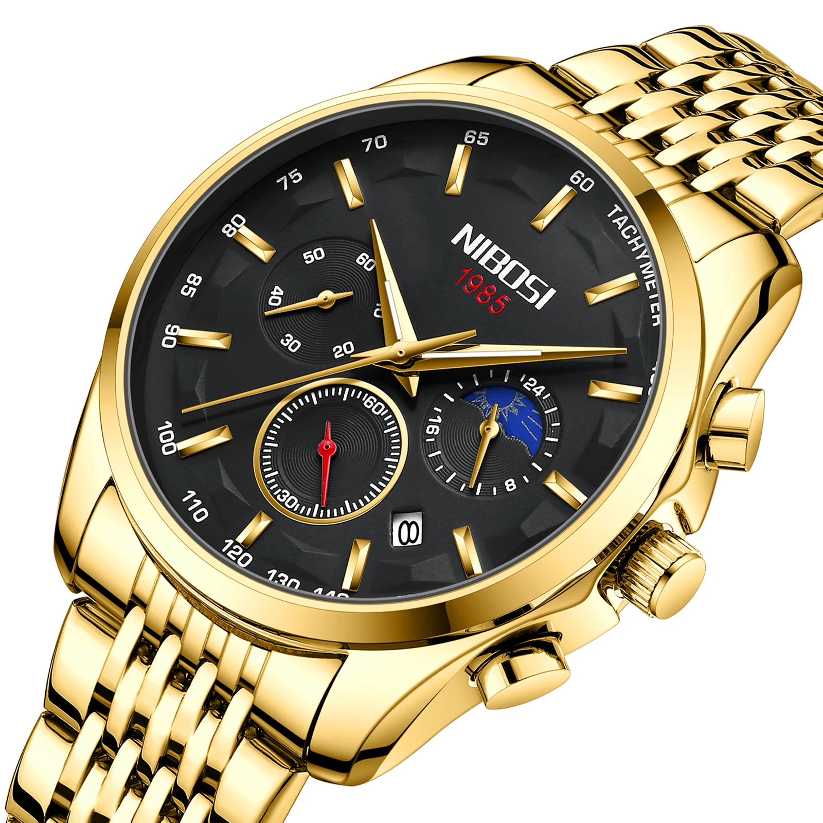 

Men Quartz Watches Wristwatches Luxury NIBOSI 2319 Custom Logo Watch
