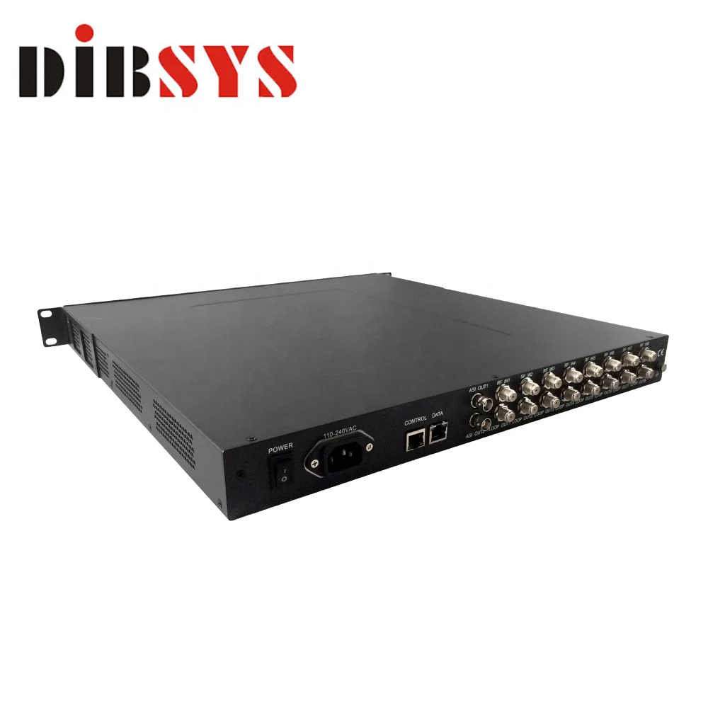 

fta satellite receivers isdb-t to ip remodulator iptv restreamer for Cable and IPTV operators