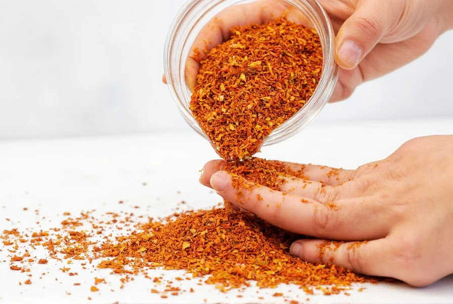 Bulk spices in clear glass jars