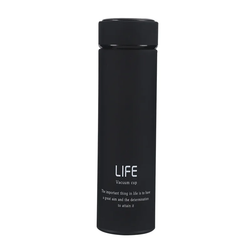 

Hot 500ml Life stainless steel 304 insulated tumbler water bottles with lid and tea infuser steel bottle stainless, Customized color