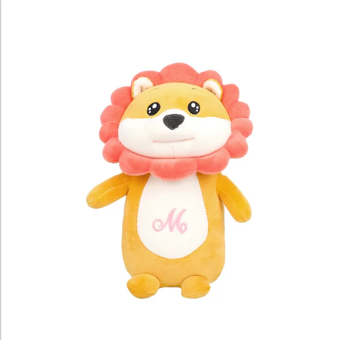 

2021 new cartoon Plush chest bag women's cute little lion messenger bag