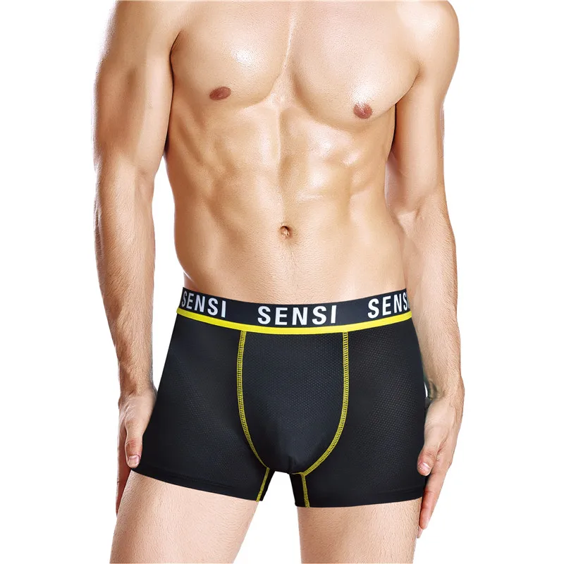 

New Design man 90%Nylon 10%Spandex boxers free sample men underwear, Oem color