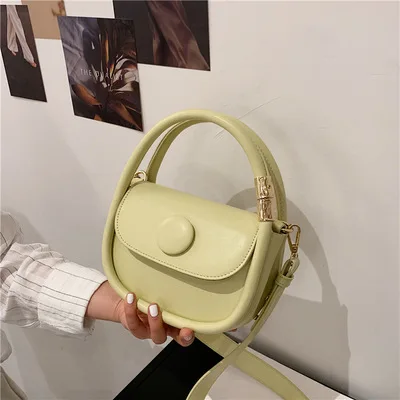 

PU Leather Bags Luxury Round Pattern Handbags designed by Private Label Ladies For Women 2021, 5 colors