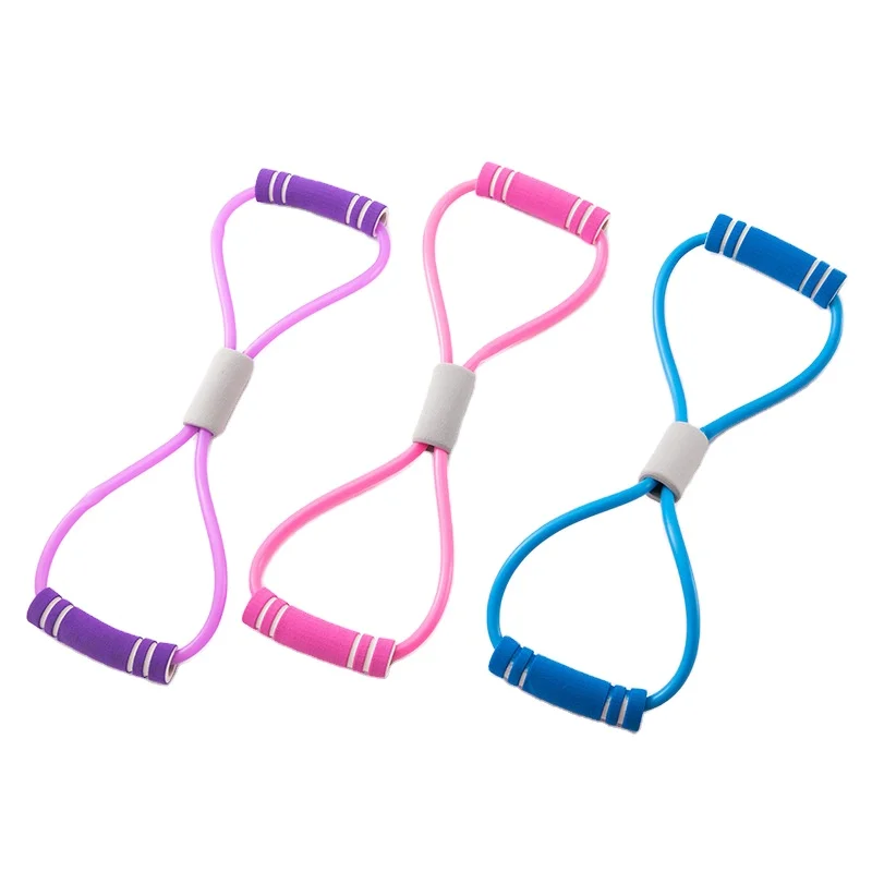 

4-Tube Sit-up Spring Pull Rope tube case, Black