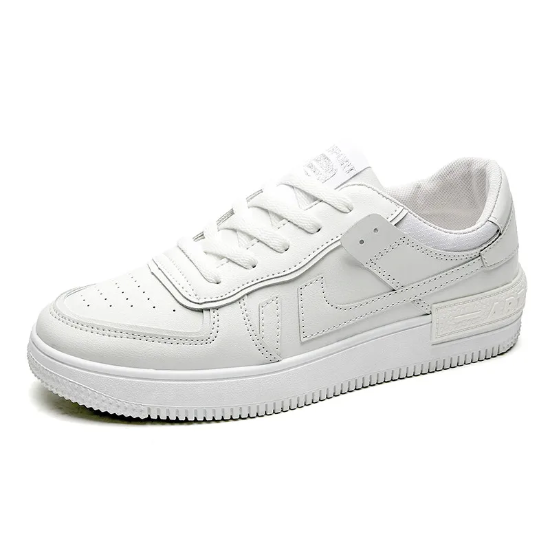 

Leisure Style Men Casual Sport Shoe Skateboard Walking Shoes, White