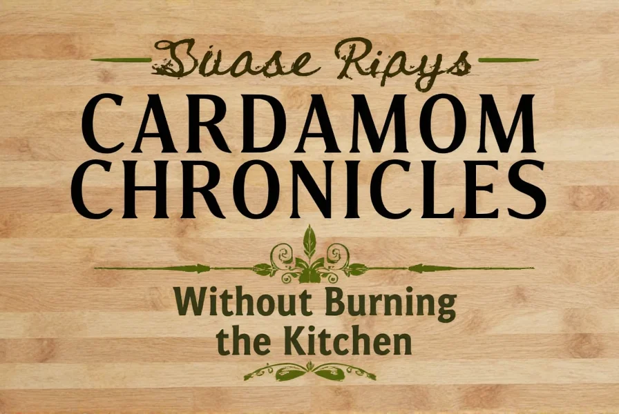 Assorted dishes featuring cardamom