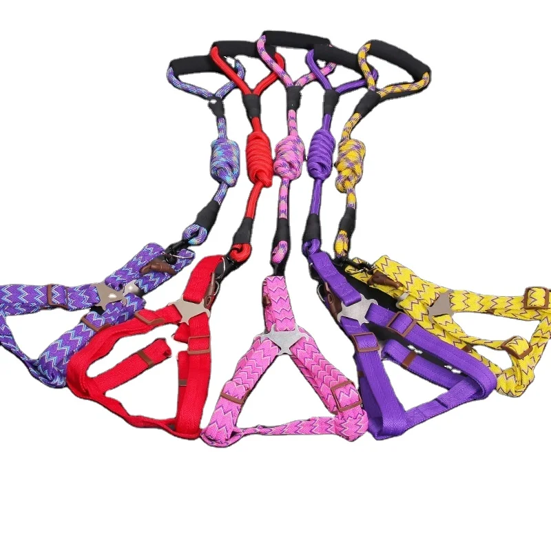 

Best Selling Products Custom Adjustable Soft Polyester Pet Dog Harness Wholesale, Customized color