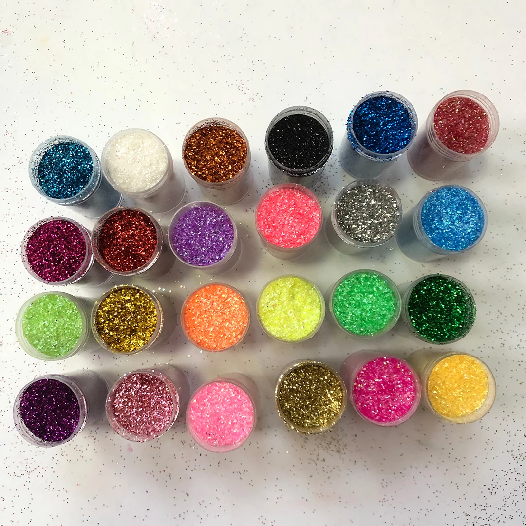 

Best Selling Loose Glitter Powder Eyeshadow 24 Colors in Stock