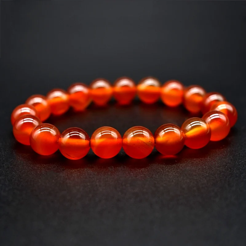 

Women Men's 10mm Agate Bracelet Link Wrist Energy Stone Simulated Buddha Mala Beads Bracelets & Bangles For Men Jewelry Gift, More than 100 colors