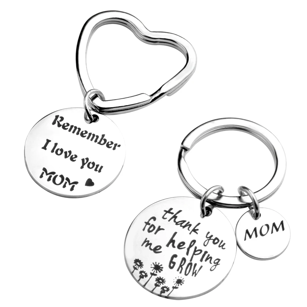 

Stainless Steel Cheaper Promotion Keychain Gift for Mother Father Day