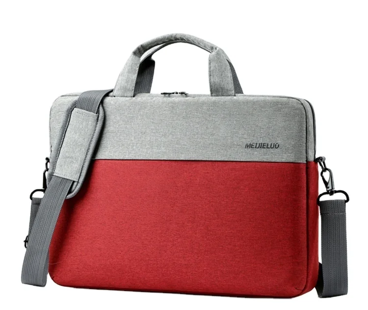 

Wholesale Custom Logo Portable Shoulder 15.6 Inch Laptop Bag Simple Fashion Business Briefcase, Blue, black, red, brown, gray