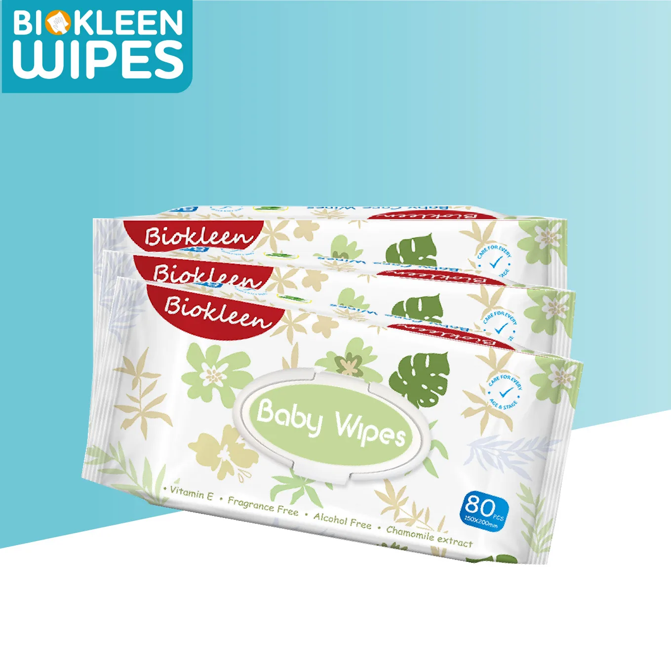 

Biokleen Pure Shea Butter Newborn Water Baby Wipes