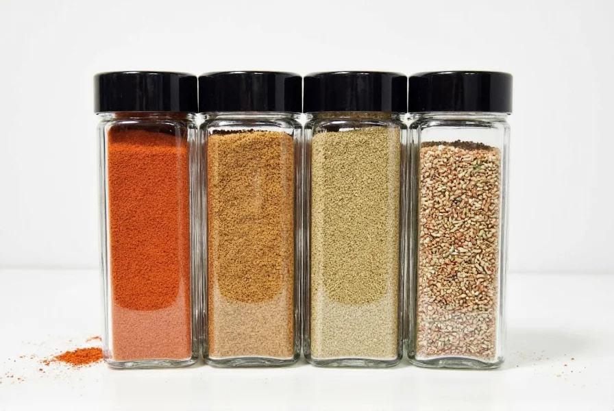 Salt jar with rice inside