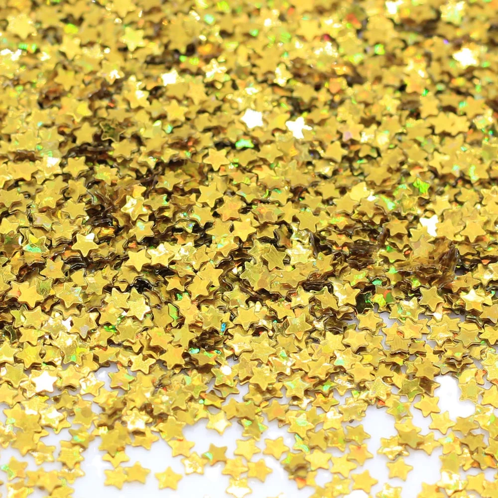 

Fashion  Foil Stars Sequin for Party Wedding Decorations, Mix color and single color package