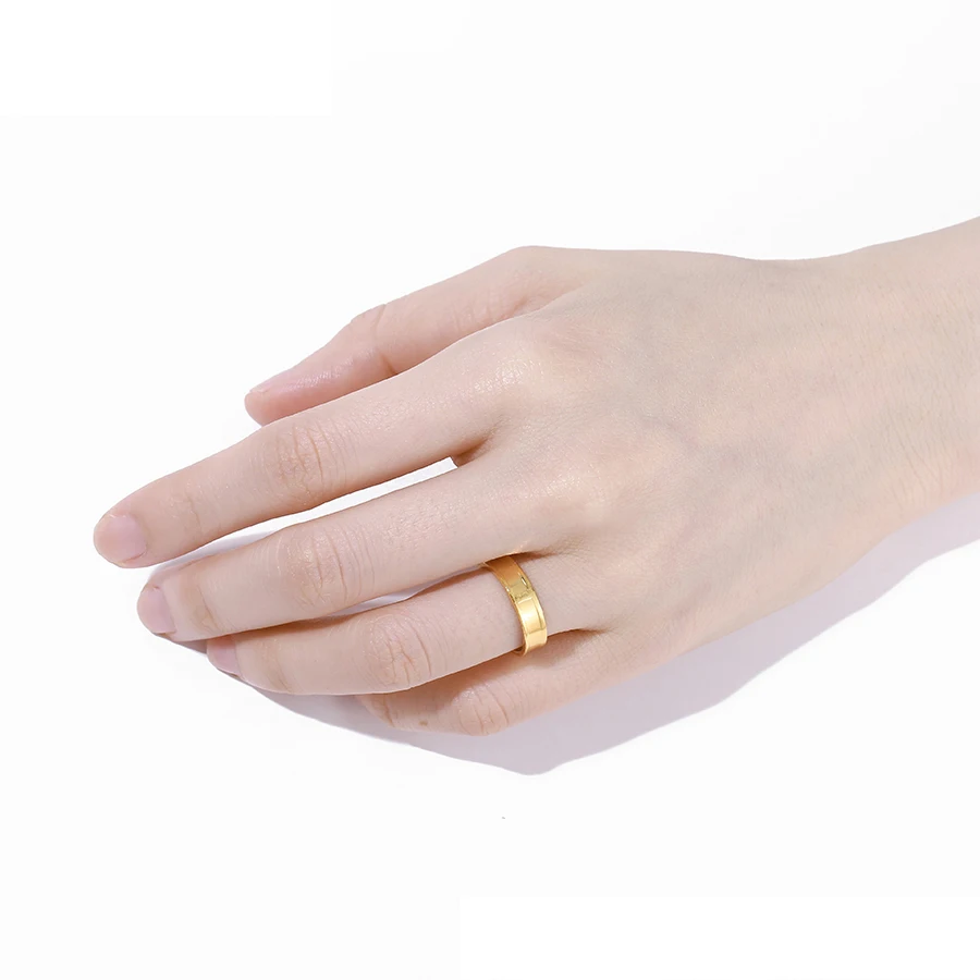 

16514 Xuping 2020 new fashion 24k gold color plated opening ring for women