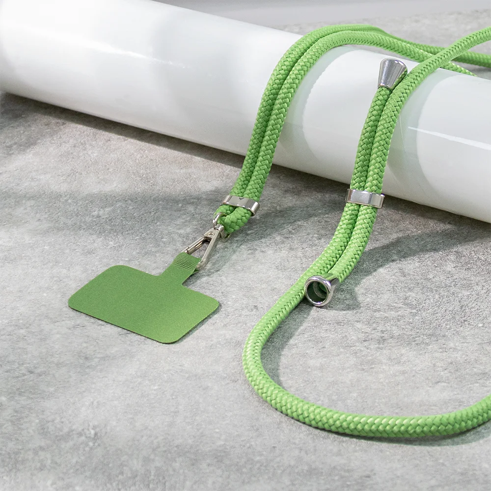 

Universal Adjustable Necklace Sticker With Lanyard For Phone Cover, Multi colors