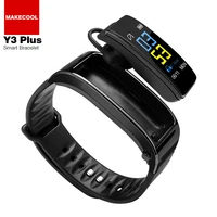 

Y3 plus 2 in 1 bluetooth headset smart bracelet smart with bluetooth earphone