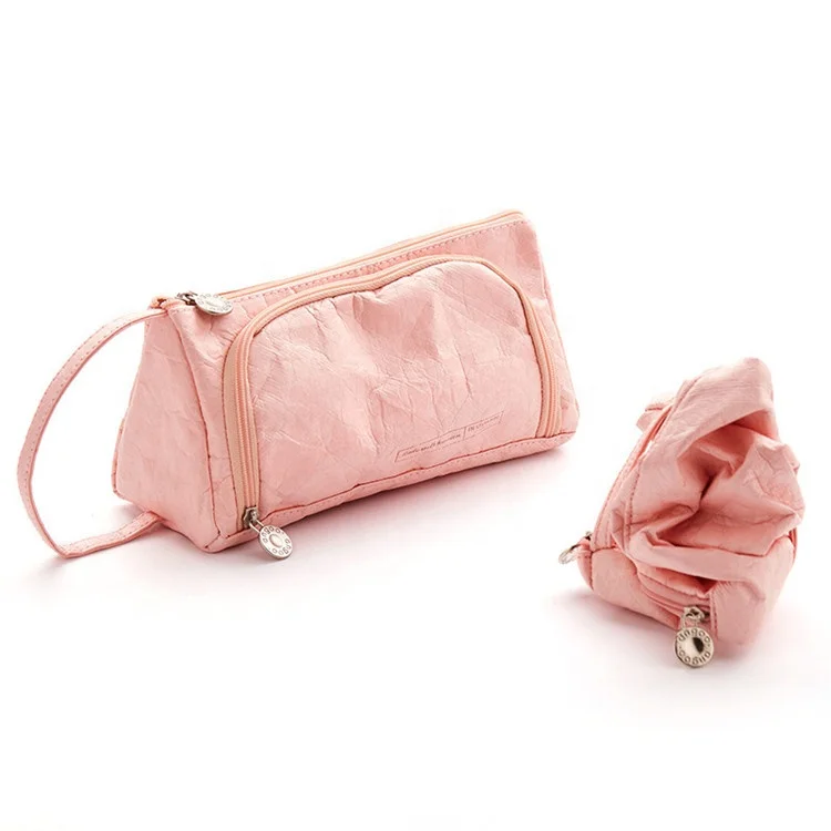 

2021 School Pencil Recycle Paper Pen Pouch Bag Customized Logo Size Color, Customzied color