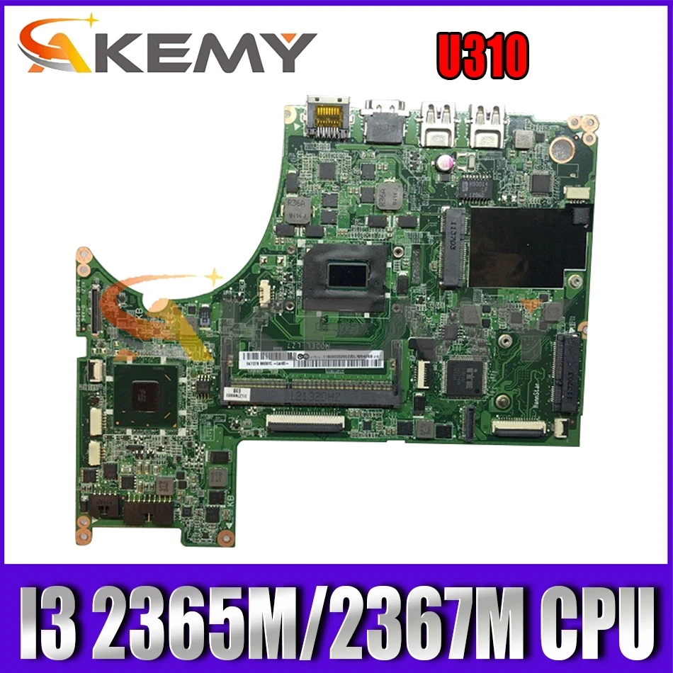 

Akemy DA0LZ7MB8E0 Motherboard For U310 Laptop Motherboard CPU I3 2365M/2367M DDR3 100% Test Work