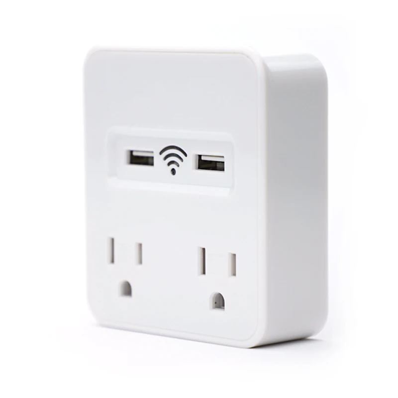 US Wifi Smart Outlet Plug Compatible with Alexa Google Home Smart Life Tuya APP