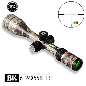 

Bobcat King 6-24X56 SFIR Riflescopes Airsoft Hunting Rifle Scope Traffic Light Illumination Sniper Tactical Optical Sight