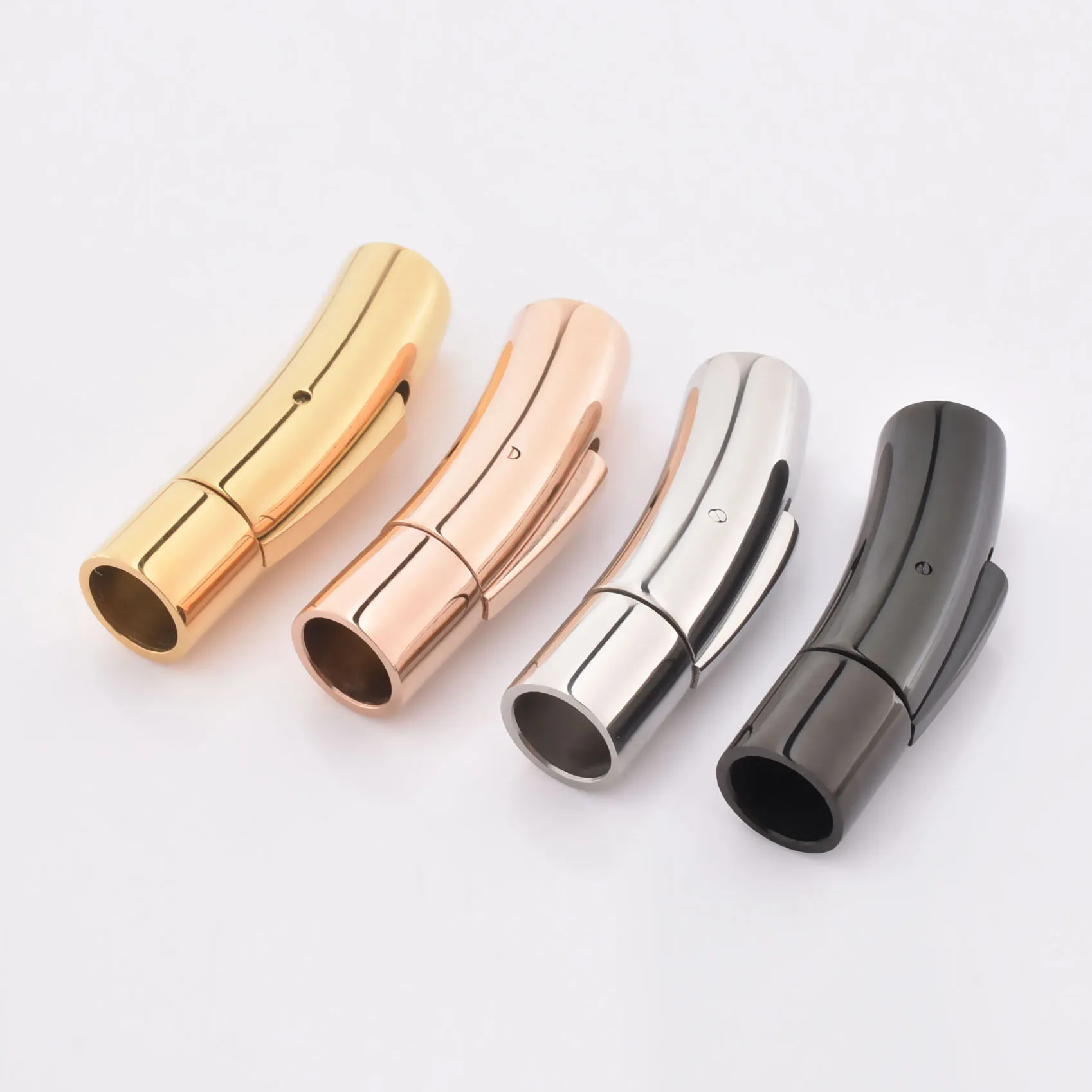 

New Arrived Wholesale Stainless Steel Customized Unique Jewelry Clasps With 6.0Mm Hole