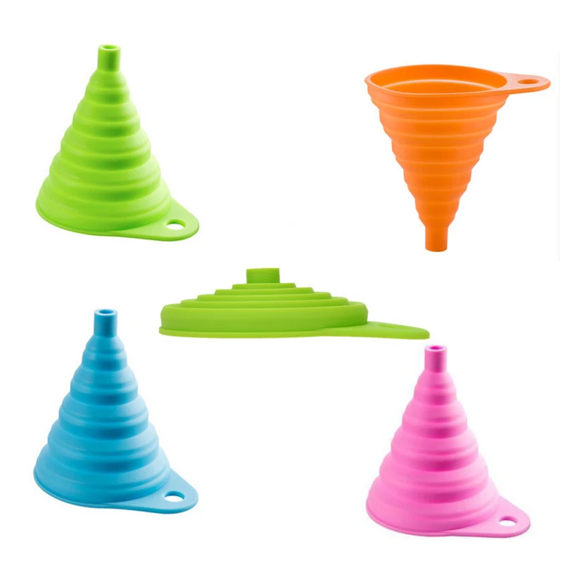 

Amazon Hot Selling Food Grade Small Funnel, Eco-Friendly Kitchen Gadgets Drinking Funnel